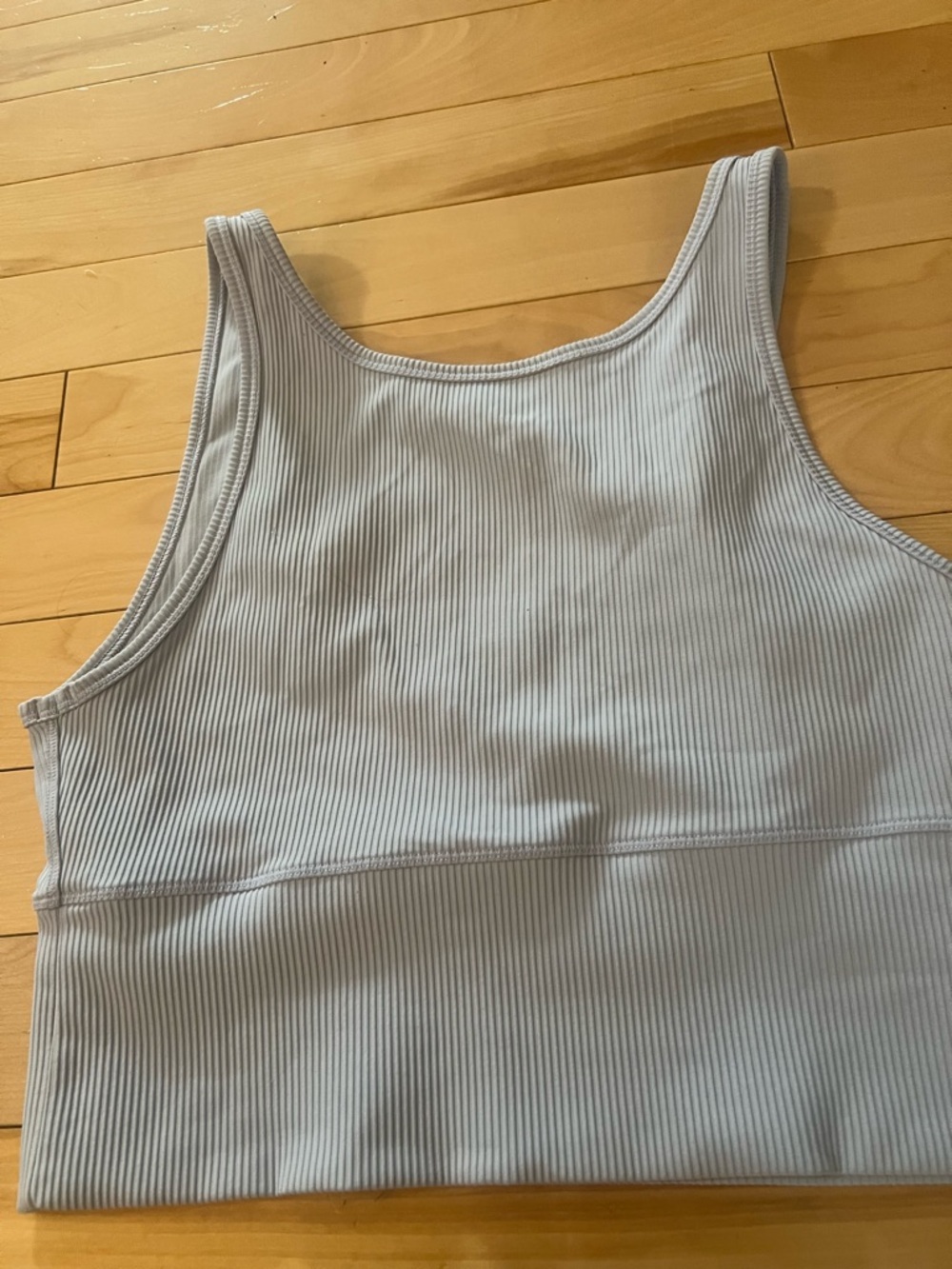 Lululemon Ribbed Crop Tank Top - Picture 4 of 5